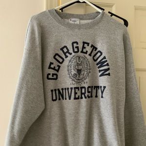 Georgetown University sweatshirt